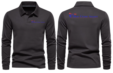 BLUE GRASS AIRPORT LONG SLEEVE POLO